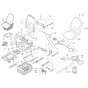 Seat Assembly for Wacker TH744