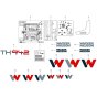 Wacker TH942 Decals