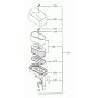 Air Cleaner for Wacker WM 270