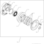 Clutch Assembly for WP1540A