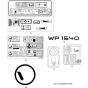 Labels Assembly for Wacker WP1540A