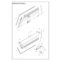 Blade Guard Assembly for WS 442 HF