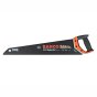 BAHCO 55cm/22" Handsaw 9TPI Hard-point teeth c/w friction reducing coating.