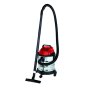 EINHELL 1250W Wet'n'Dry Vacuum - 36mm Dia Hose x 1.5m Drum Capacity 12Litre