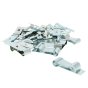 Zinc Plated Spring Steel Chassis Clips - 30mm to 56mm