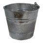 3 Gallon Galvanised Industrial Bucket with Strong Handle