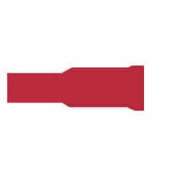 Red Pre-Insulated Receptacle Terminals - 4.00mm (Pack of 1000) - 3-001-35