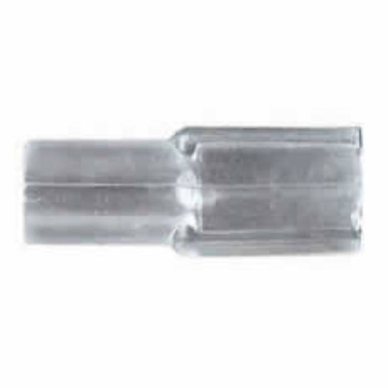 Clear Push-On Insulator - 4.80mm (Pack of 50) - 0-005-19