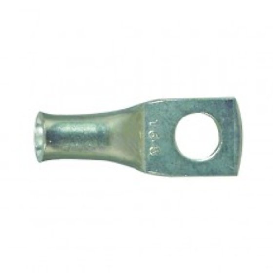 Tinned Copper Cable Sockets - 5.60mm Cable 6.00mm Hole (Pack of 10) - 0-008-32