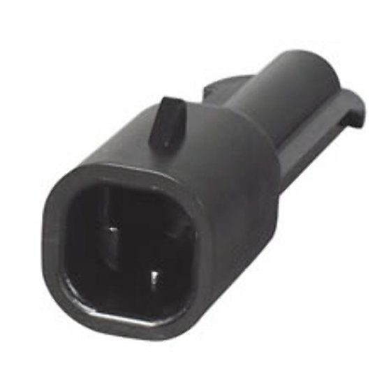 Delphi Type 2.80mm Male Blade Housing - 1 Way - Each - 0-011-71