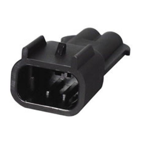 Delphi Type 2.80mm Male Blade Housing - 2 Way - Each - 0-011-72