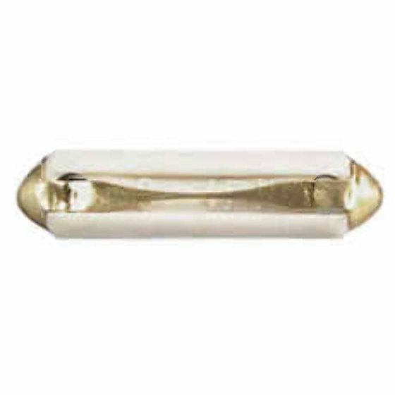 Red 25mm Continental Type Fuse - 16A (Pack of 10) - 0-230-16