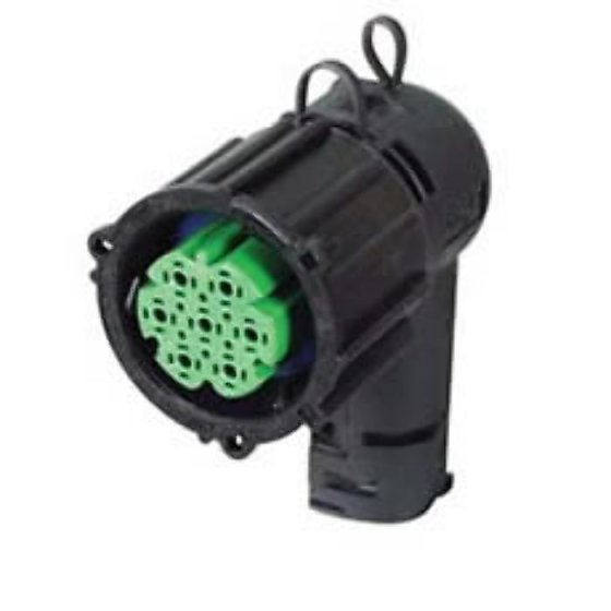 Schlemmer Type Female Connector for 10NW Tubing - 7 Way - Each - 0-326-57