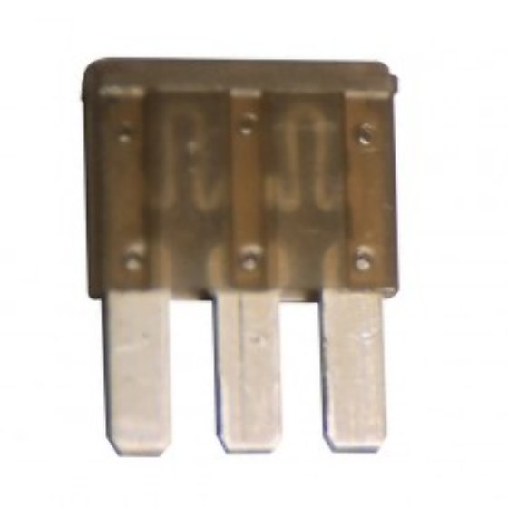 Tan Micro 3 Triple Blade Type Fuse - 5A - Each - 0-371-55