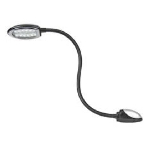 White/Red LED Map Reading Lamp - 24V - Each - 0-669-25