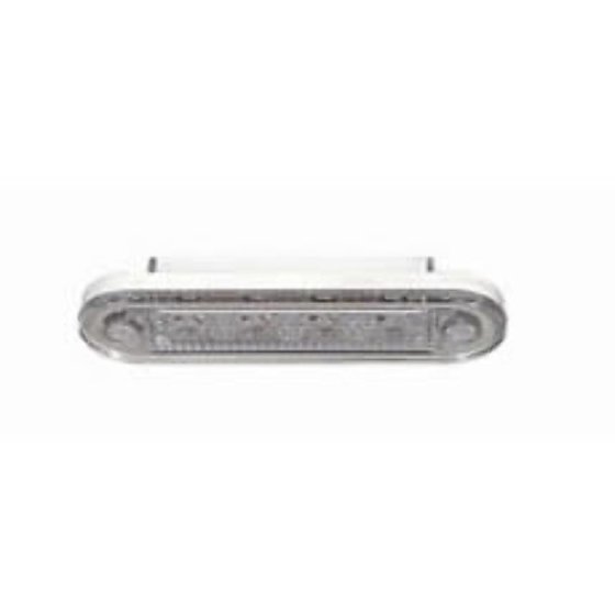 White 4 LED Interior Lamp - 12/24V - Each - 0-680-10