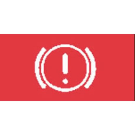 Red Brake Warning Rocker Switch Lens - top half (Pack of 5) - 0-791-32