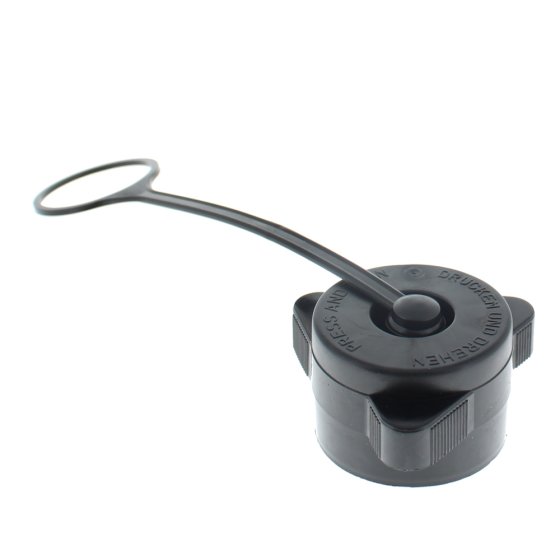 Childproof Cap Black for Fuels, Lubricants, Canisters - 0000 881 0115