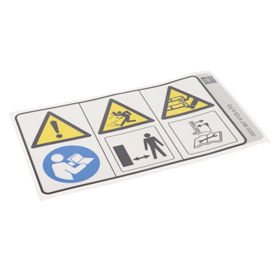 Sticker for Stihl RM 4.0 RTP Mulching Lawn Mower - OEM No. 0000 967 6729