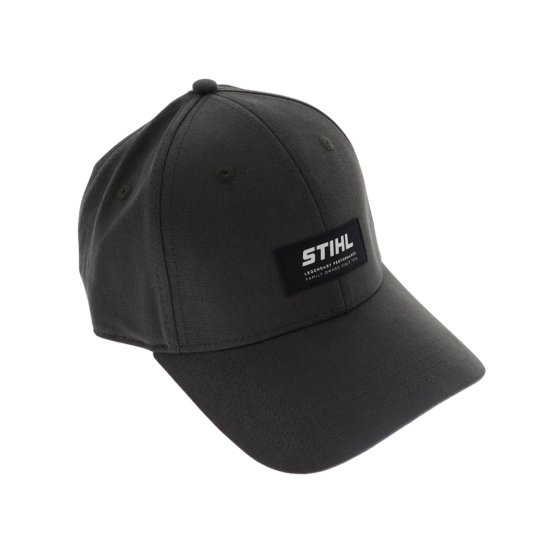 Grey Lyocell Cap with Adjustable Metal Closure STIHL Logo Patch