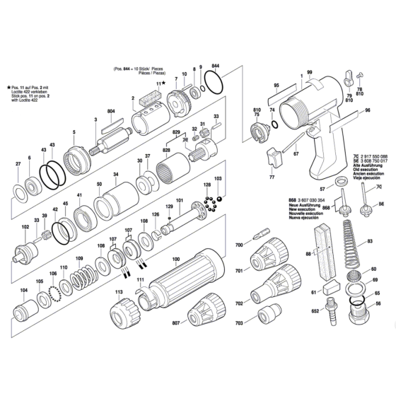 Pneumatic Lockover Wrench