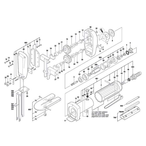 Foam Rubber Cutter Assembly