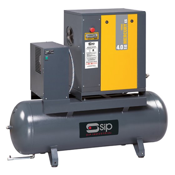 SIP Mercury Tronic 4.0-10-200ES Screw Compressor/Dryer