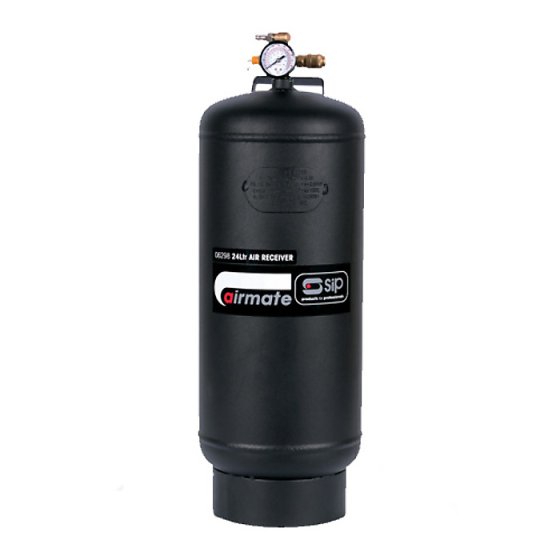 SIP 24 Litre Vertical Air Receiver