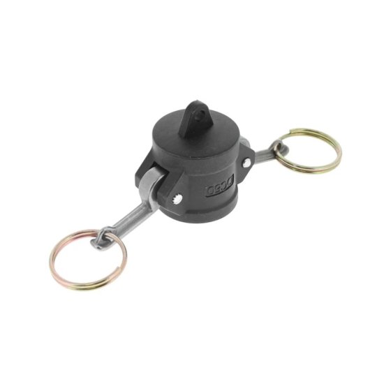 1/2" Type DC Camlock Cap Polyprop