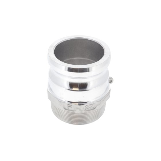 2.1/2" Type F Camlock X BSPT Male Aluminium