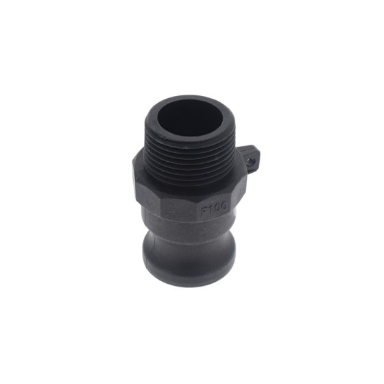 1" Type F X BSPT Male Polypropylene Camlock Coupling