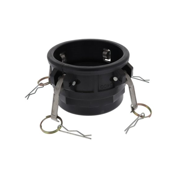 4" X BSPP Female Polypropylene Type D Camlock Coupling