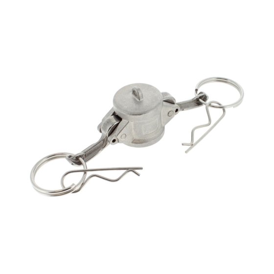 1/2" Type DC Stainless Steel Camlock Cap 