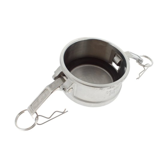 3" Type DC Camlock Cap Stainless Steel