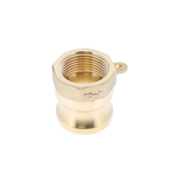 3/4" X BSPP Female Brass Type A Camlock Coupling