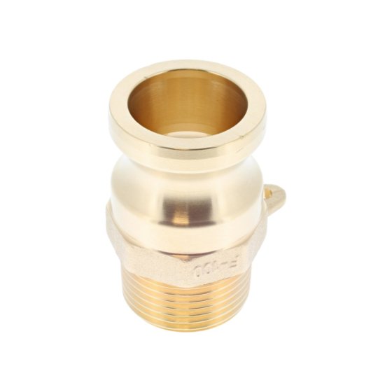 1" X BSPT Male Brass Type F Camlock Coupling