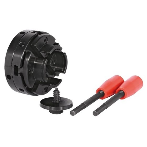 SIP 4" (100mm) Chuck Diameter - Spindle Thread 3/4" x 16TPI for Wood Lathes