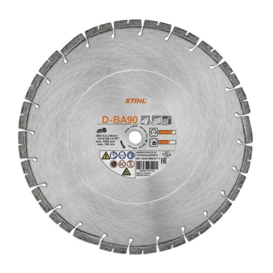 Stihl D-BA90 Cutting Wheel