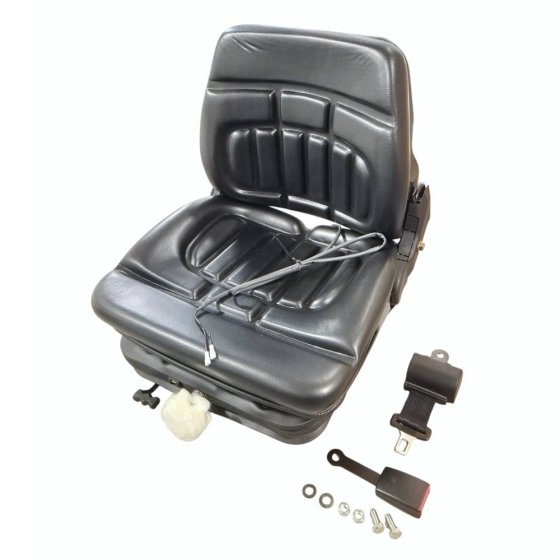 Low Profile Mechanical Suspension Seat PVC