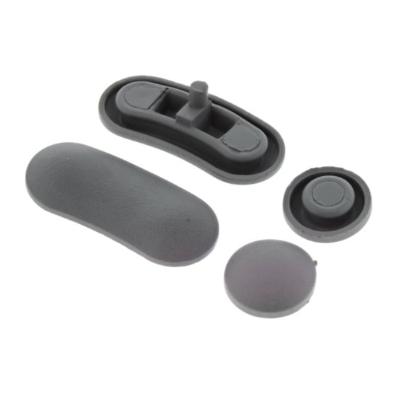 Rubber Cap Set for Wacker 38Z3, 50Z3, 6503 Mini Excavators - 1000019515