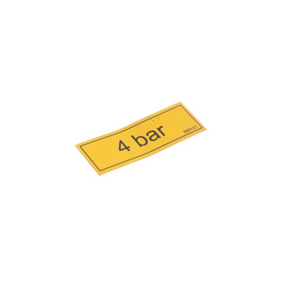 Sticker for Wacker 4001 Dumpers - OEM No. 1000080011