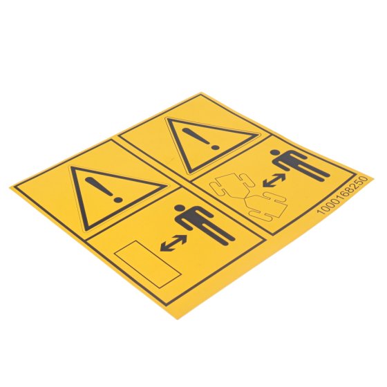 Sticker for Wacker 6001H Dumpers - OEM No. 1000168250