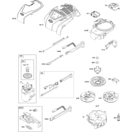 Blower Housing & Electrical System