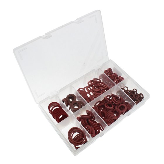 Fibre Washers Imperial Sizes - Assorted Box of 400
