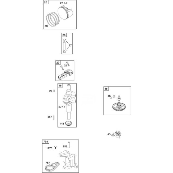 Camshaft & Crankshaft Assembly