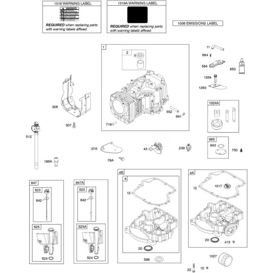 Lubrication Assembly for 21R707
