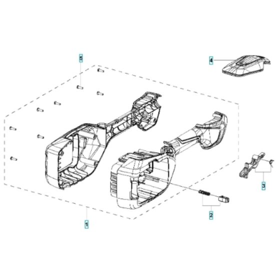 Housing for Husqvarna 110iL