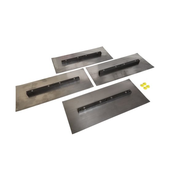 Pro 9000 Finish Blades (Pack 4) for Belle 1400 Trowel - OEM No. 111.8.001