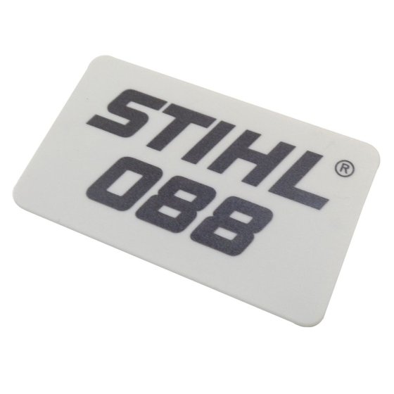 Model Plate for Stihl 088 Chainsaw - 1124 967 1505