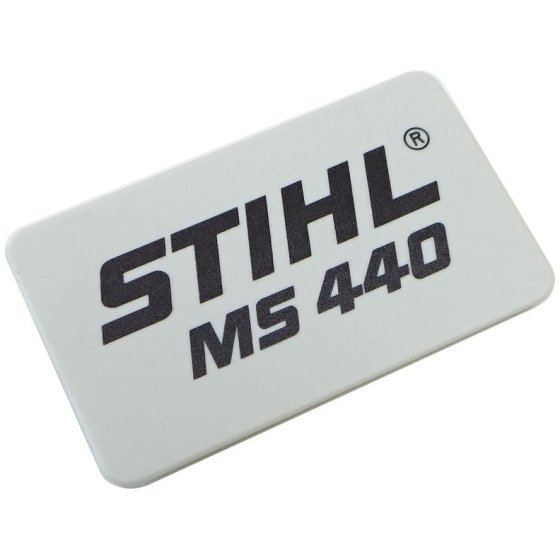 Model Plate for Stihl MS440 Chainsaw - 1128 967 1511